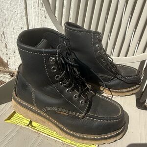 Carhartt women’s waterproof wedge sole moc toe boots